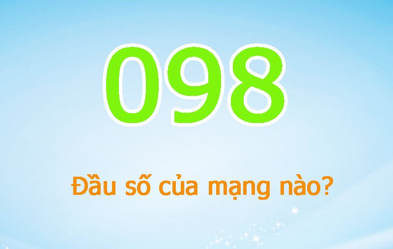 098 là mạng gì?