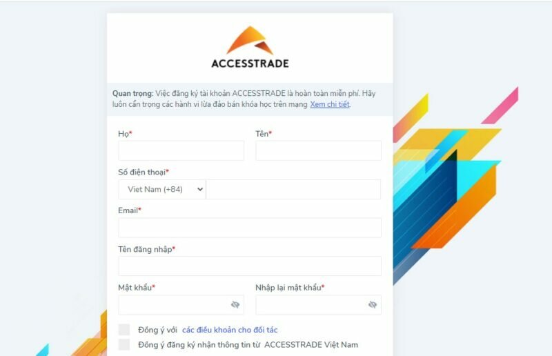 Cách tham gia Accesstrade là gì?