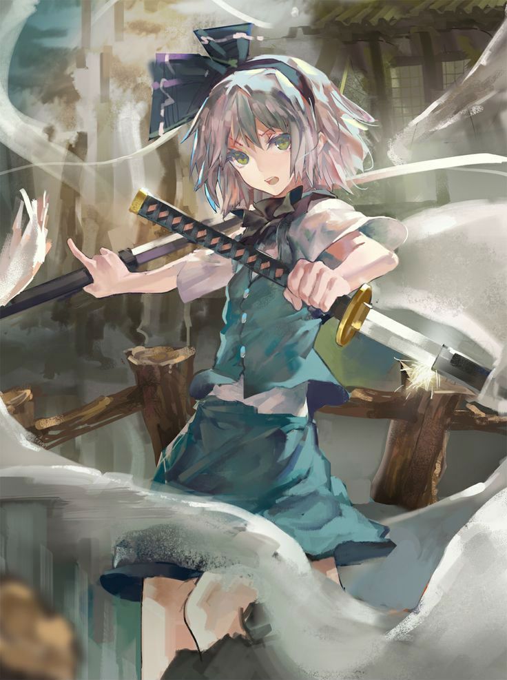 Chọn lọc ảnh anime nữ lạnh lùng cầm kiếm đẹp