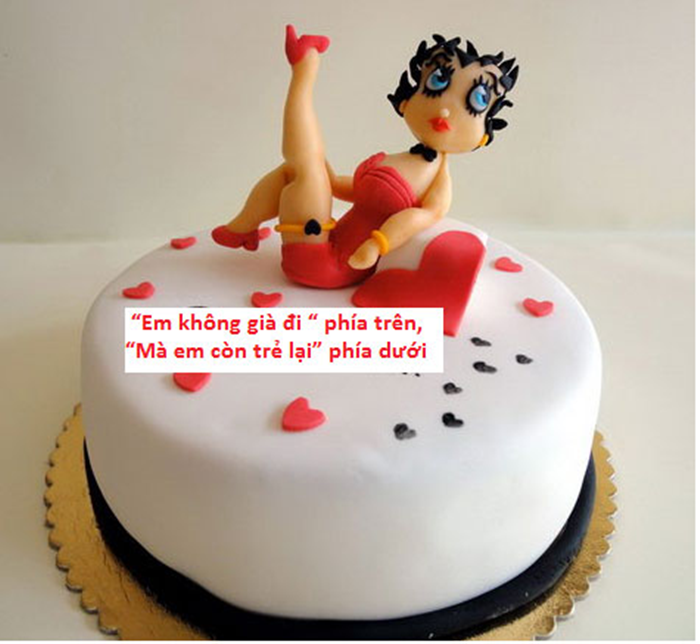 Chùm hình ảnh chế bánh kem sinh nhật hài hước troll bạn bè