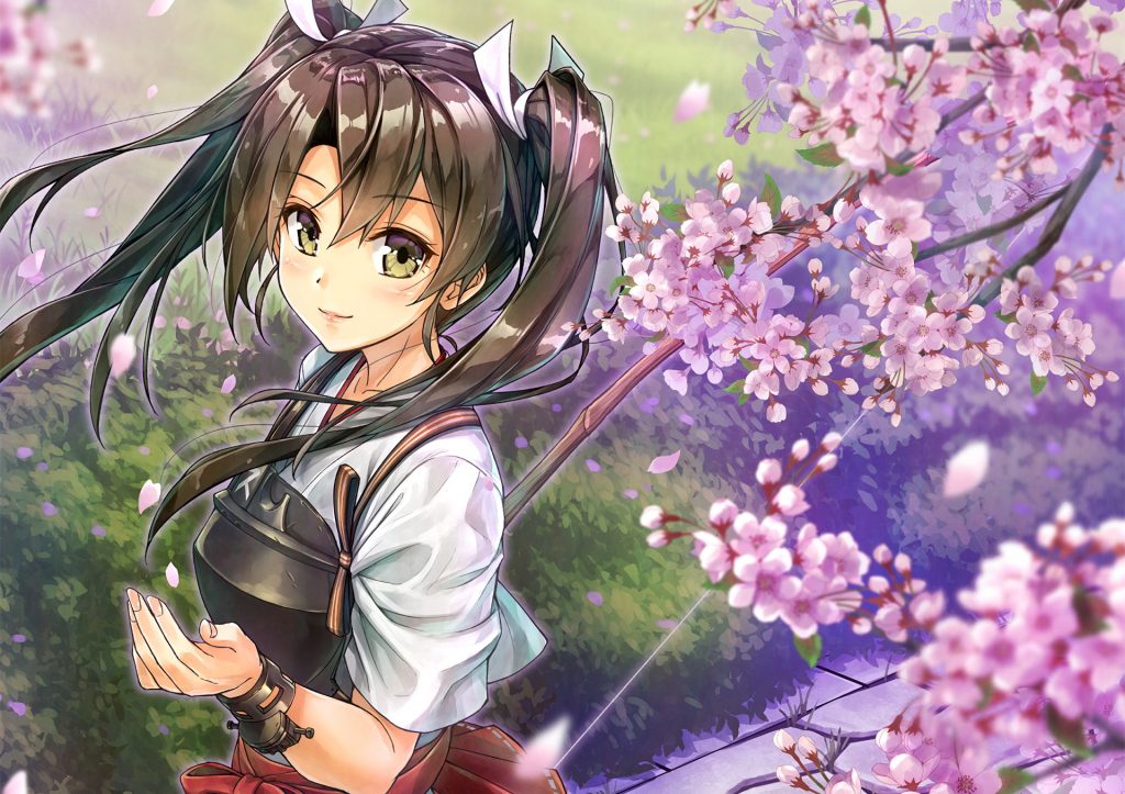 Top hình ảnh hoa anh đào rơi Anime đẹp nhất