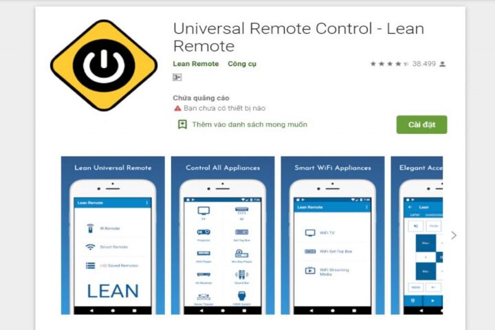 Universal Remote Control – Lean Remote