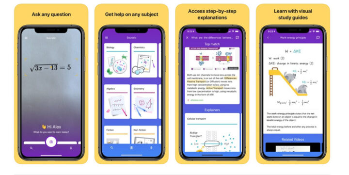 Socratic – App giải tiếng Anh bằng hình ảnh trên Android, iOS