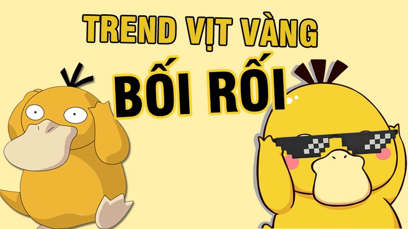 Trend avatar con vịt vàng là gì?