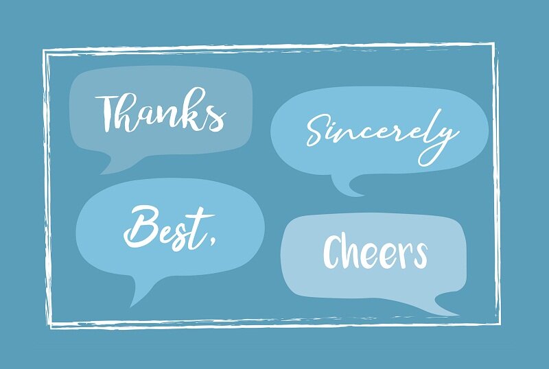 Từ đồng nghĩa với Best regards là gì?