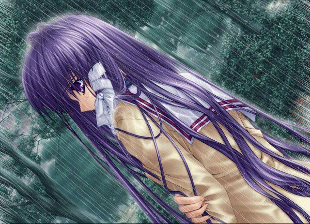 Bộ hình ảnh cô gái đi dưới mưa xúc động nhất
