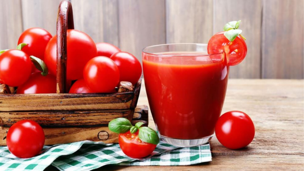 Cách làm nước ép cà chua như thế nào?