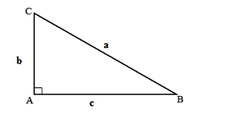Cách tính chu vi hình tam giác vuông