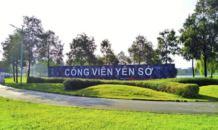 Công viên Yên Sở – Công viên lớn nhất Hà Nội