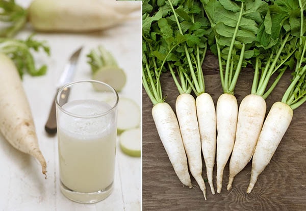Uống nước ép củ cải trắng có tác dụng gì?