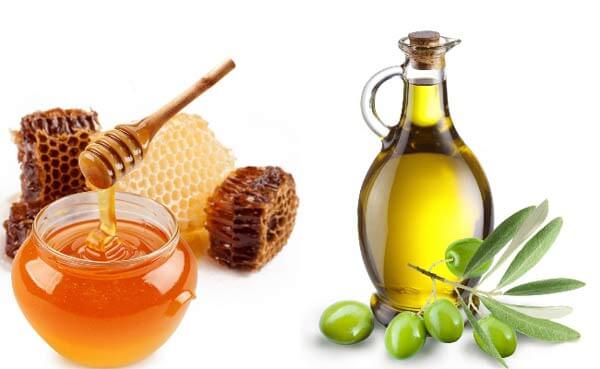 Chăm sóc da bằng dầu olive và mật ong