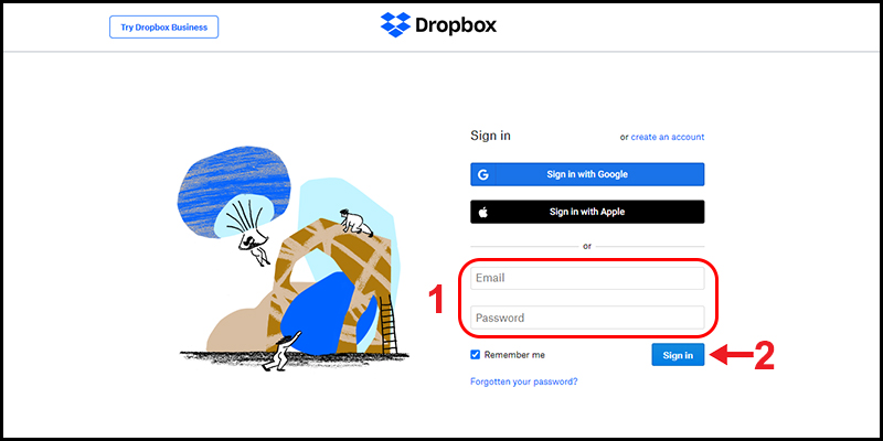 Cách sử dụng dropbox