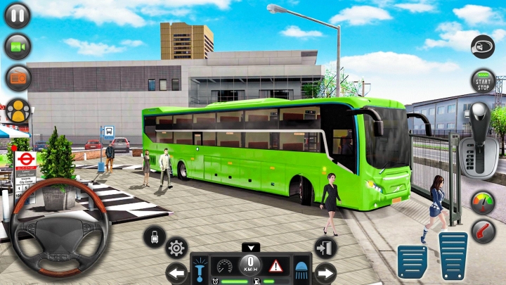 Modern Bus Simulator Drive 3D: New Bus Games Free