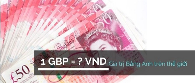 1 GBP bằng bao nhiêu tiền Việt Nam?