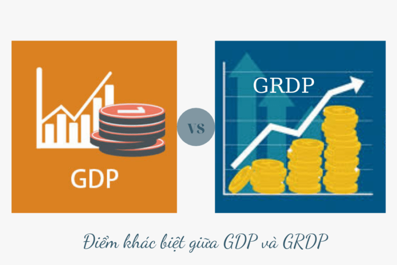 Sự khác nhau giữa GDP và GRDP là gì?
