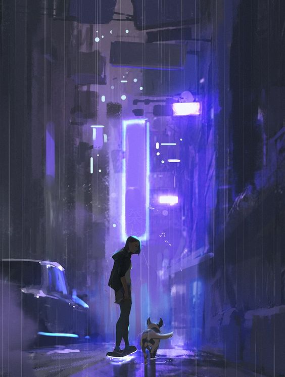 Loạt hình ảnh Anime boy buồn dưới mưa