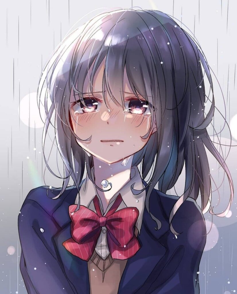Chia sẻ hình ảnh anime khóc bằng nụ cười, tan nát mọi con tim