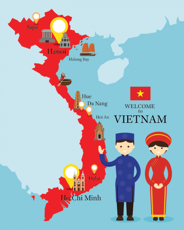 Top hình ảnh bản đồ Việt Nam đẹp nhất