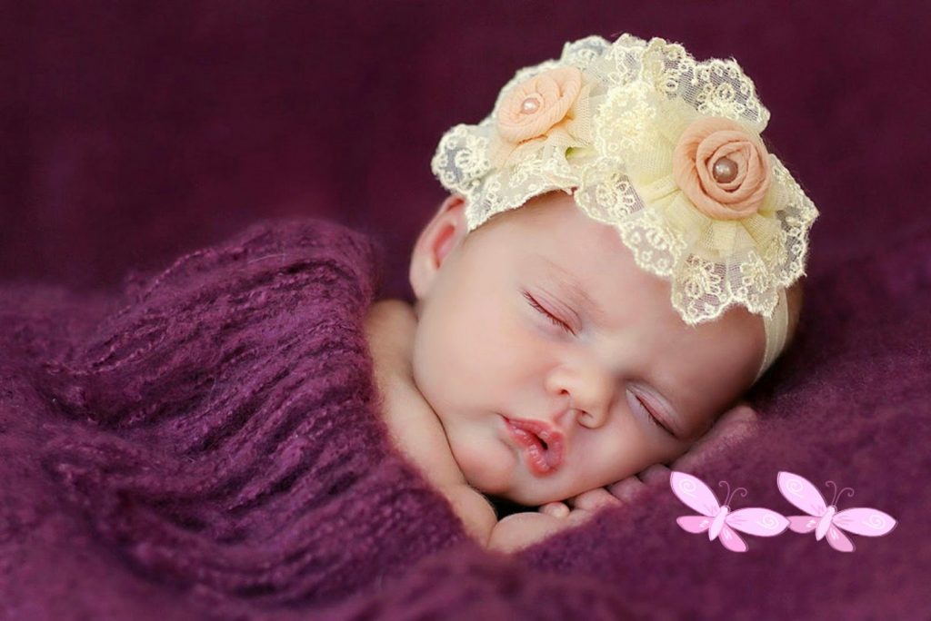 Bộ hình ảnh bé gái sơ sinh xinh đẹp, đáng yêu nhất thế giới