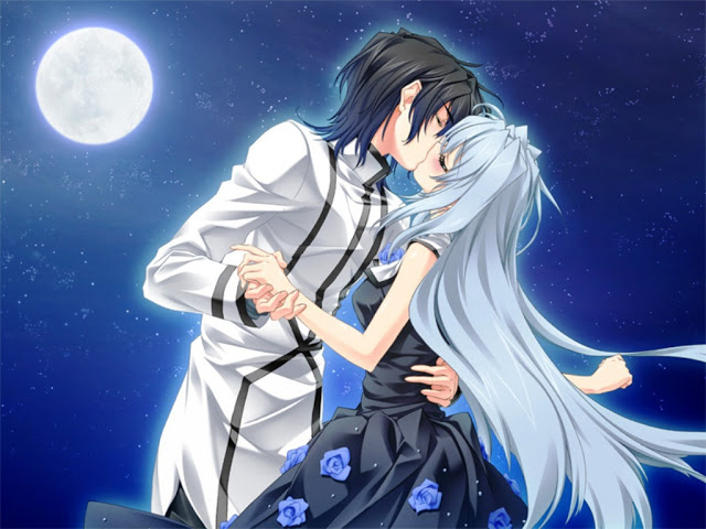 Tải ảnh cặp đôi yêu nhau Anime làm hình nền tình yêu dễ thương