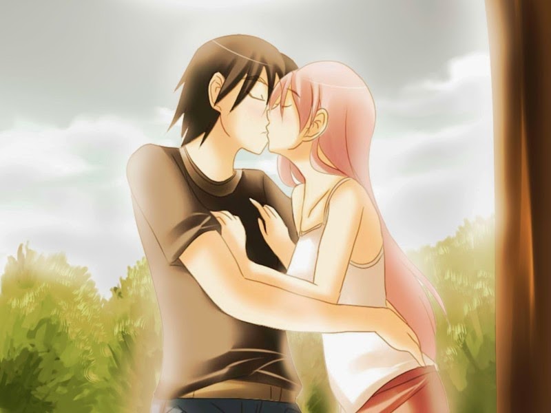Hình ảnh cặp đôi yêu nhau Anime đẹp dễ thương, đáng yêu nhất