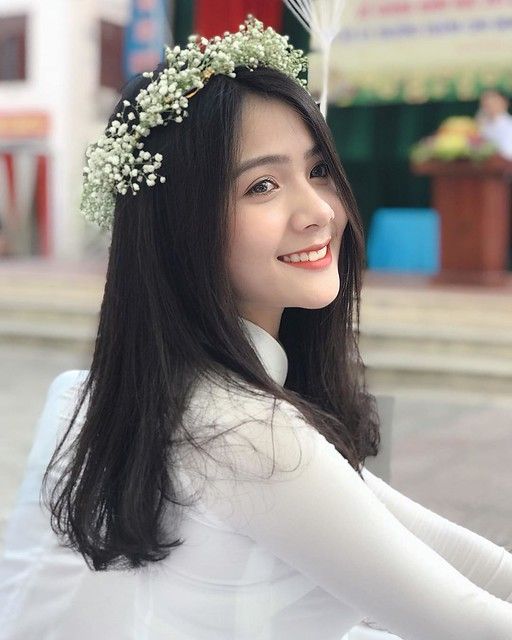 Hình ảnh hot girl dễ thương học sinh Việt