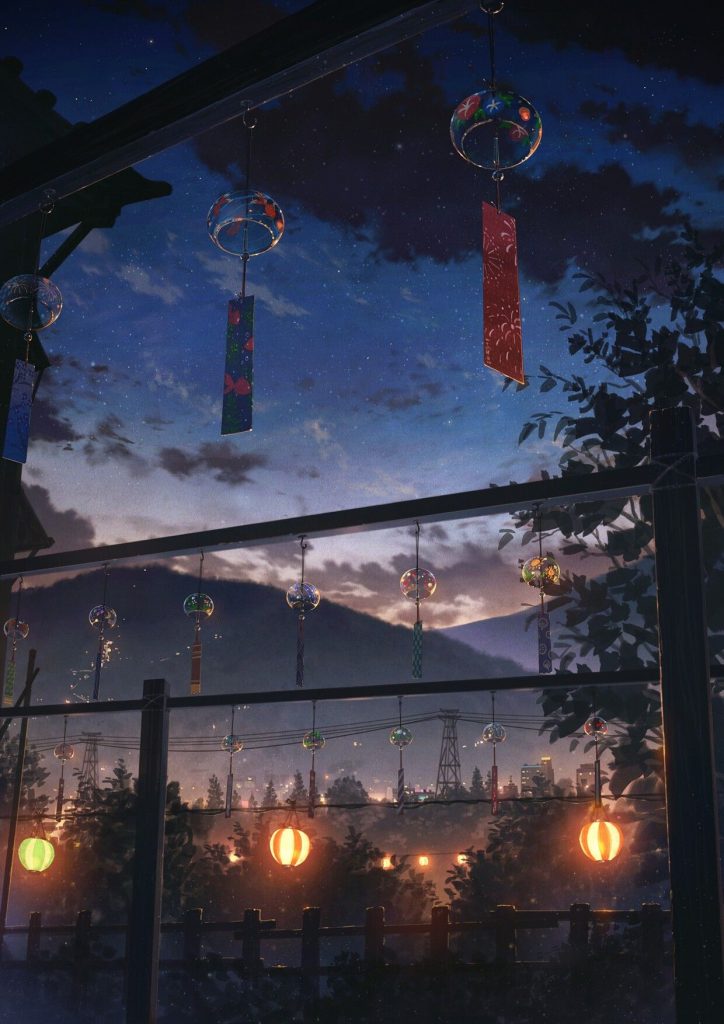 Chọn lọc hình nền điện thoại phong cảnh anime đẹp nhất