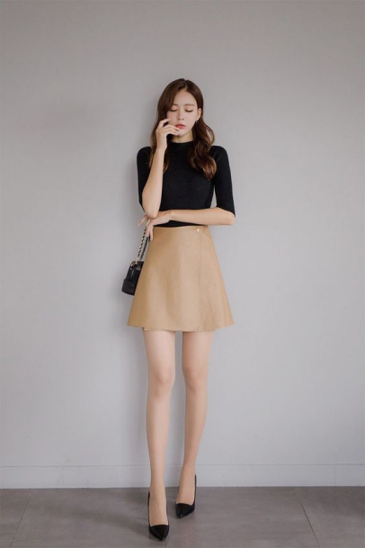 Váy ngắn công sở Hàn Quốc