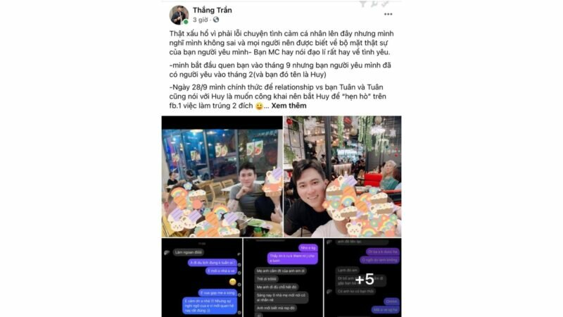MC Tuân Lê từng bị người tình tố bắt cá 2 tay?