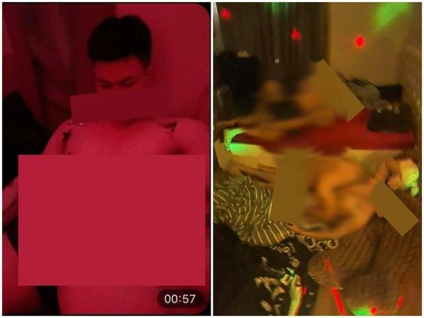 MC Tuân Lê bị tung ảnh, lộ clip 18+ “vui chơi tập thể”?