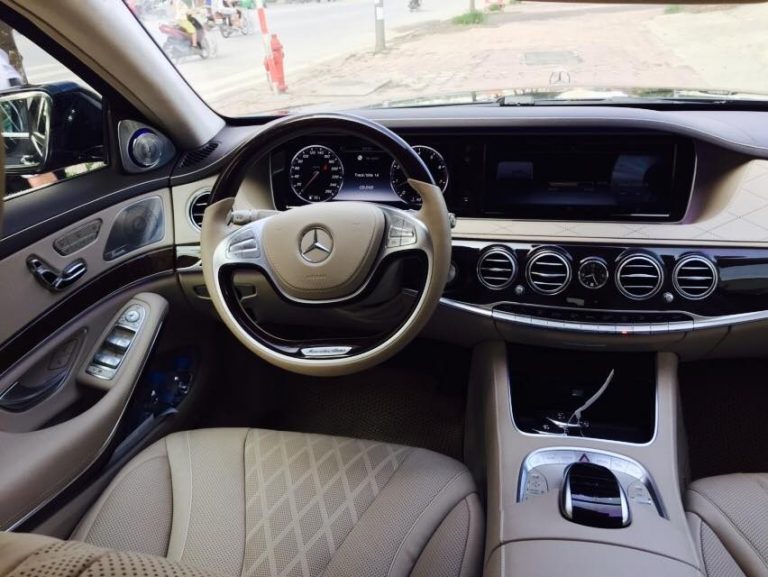 Nội thất của Mercedes Maybach S500 