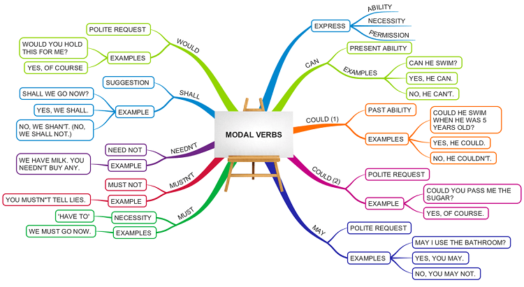 Chức năng của modal verb là gì?