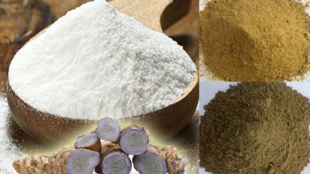 Tinh bột nghệ đen có tác dụng gì?