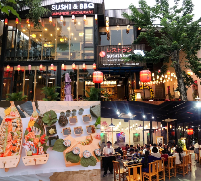 Nhà hàng SuShi & BBQ Japanese – thưởng trọn ẩm thực đất nước mặt trời mọc