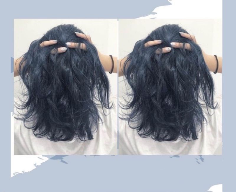 Cách chăm sóc tóc nhuộm xanh đen