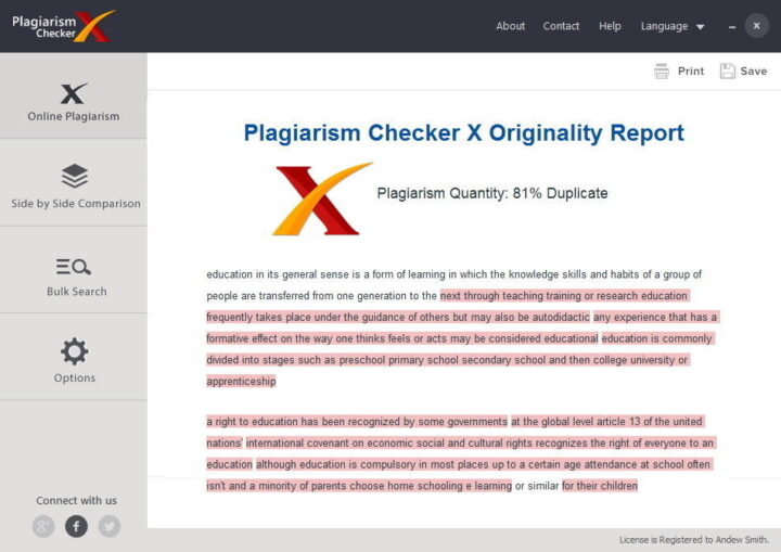 Plagiarism Checker 