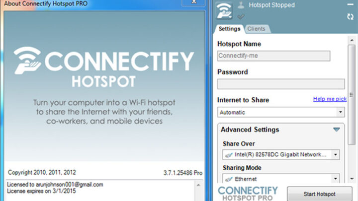 CONNECTIFY HOTSPOT