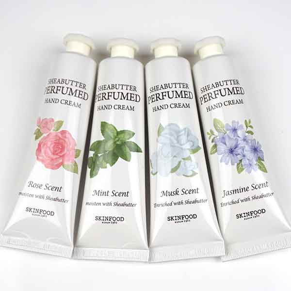 Kem dưỡng da tay tốt của Hàn Quốc Skinfood Shea Butter Perfumed Hand Cream
