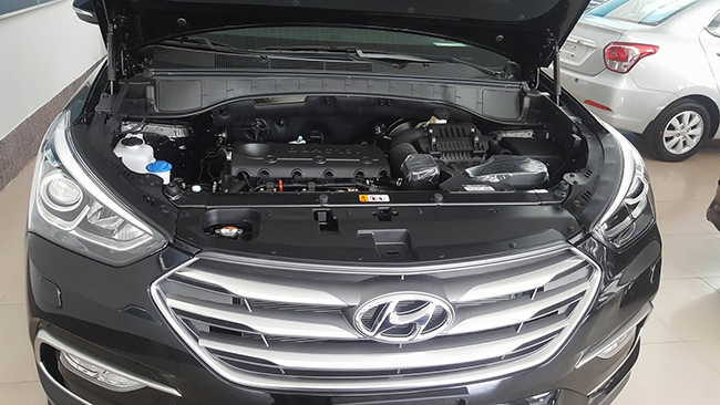 Động cơ của xe Hyundai Santafe 2018