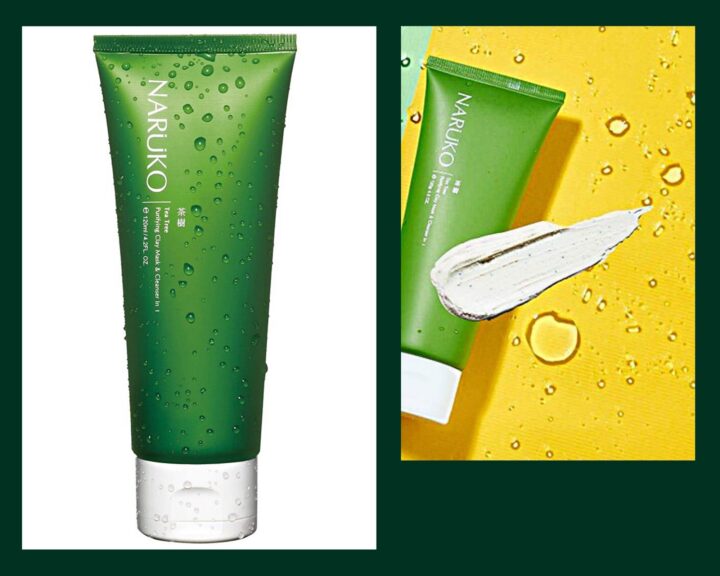 NARUKO Tea Tree Purifying Clay Mask & Cleanser In 1