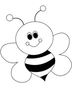 TOP tranh tô màu con ong đẹp nhất cho bé yêu