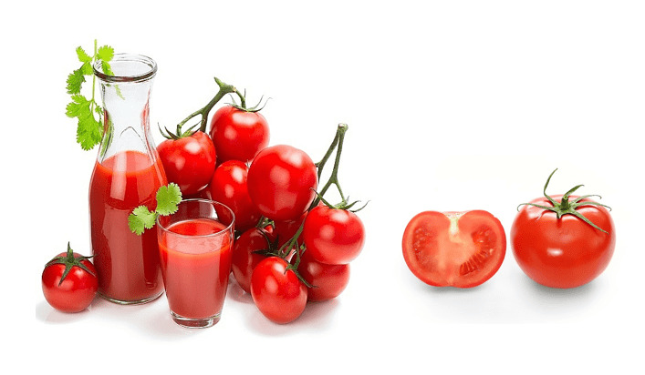 Một số lưu ý khi uống nước ép cà chua, sinh tố cà chua