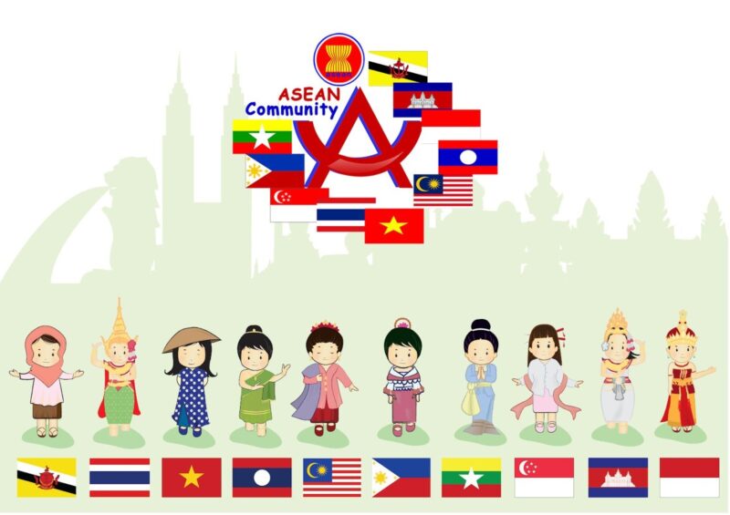 Các nước gia nhập Asean vào năm nào?