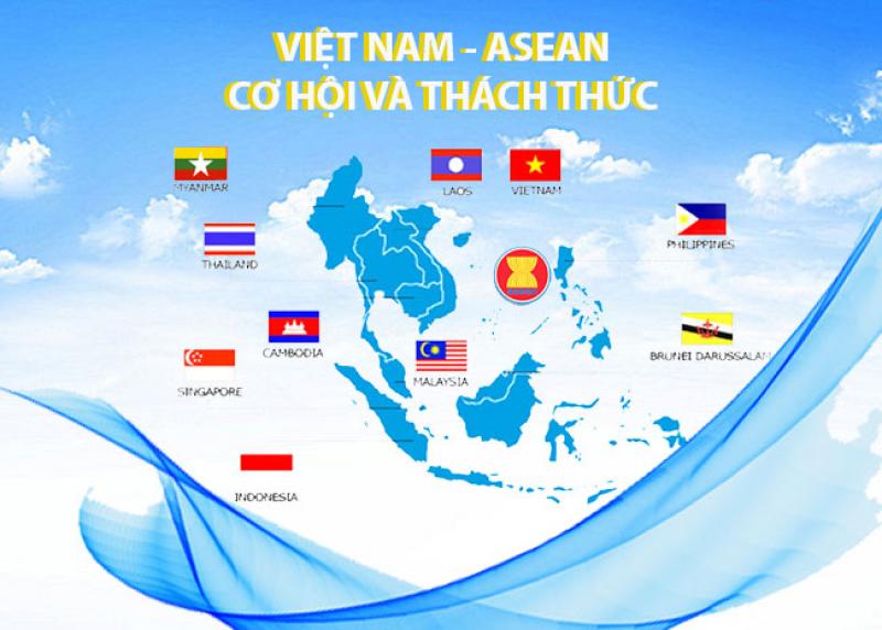 Thời cơ và thách thức của Việt Nam khi gia nhập Asean