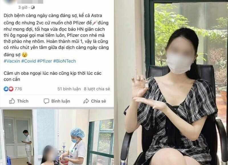 Vì sao gọi Vũ Phương Anh là “hot girl vắc xin”