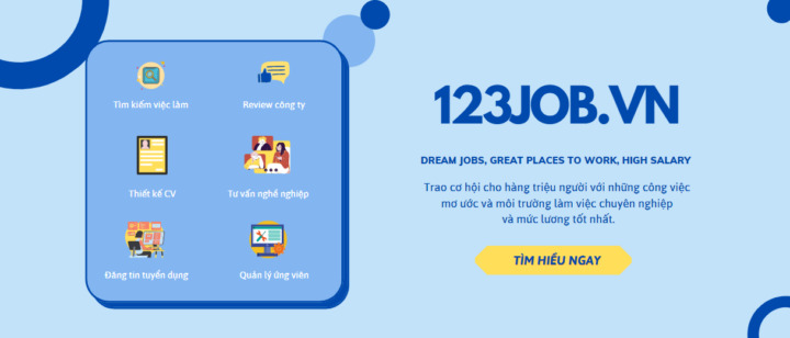 123job.vn – Trang web đăng tin tuyển dụng uy tín