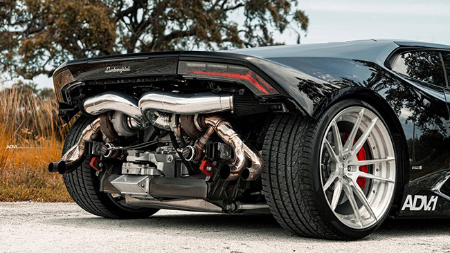 Động cơ của xe Lamborghini Huracan LP610-4