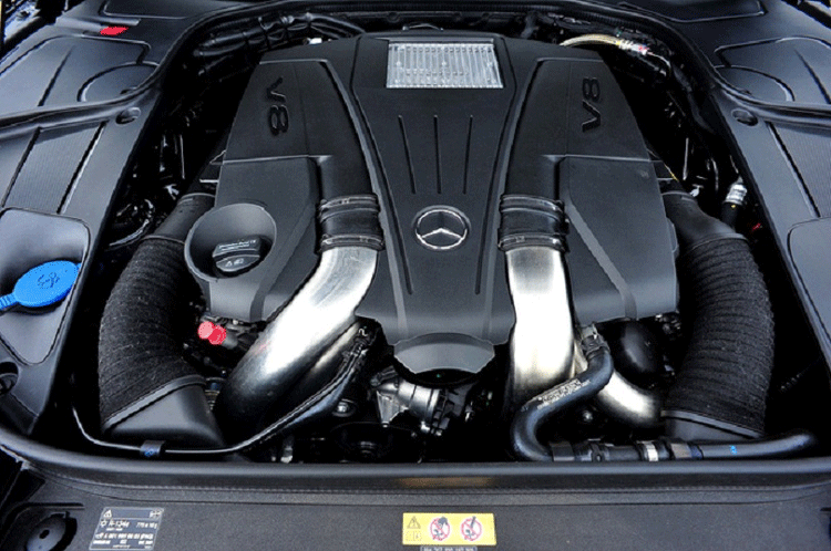 Động cơ của xe Mercedes S500