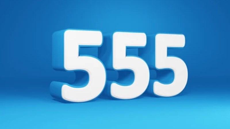 Ý nghĩa 555 trong cuộc sống