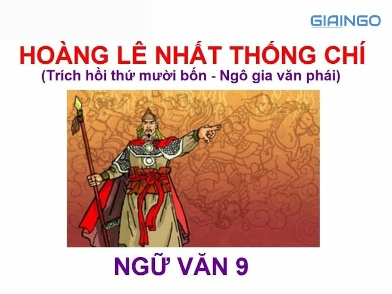 Tại sao gọi Hoàng Lê nhất thống chí là tiểu thuyết lịch sử?